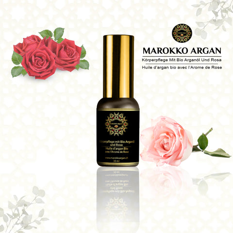 Argan Oil Aroma Rose Flower